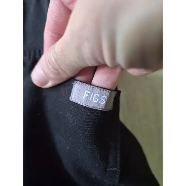 Figs Black Jogger Sweatpants - Casual Comfort Work Bottoms - Image 6