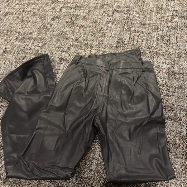 Princess Polly Leather Pants - Image 3