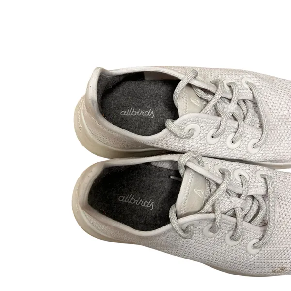 allbirds White Sneakers Sz 9 Women - Image 3