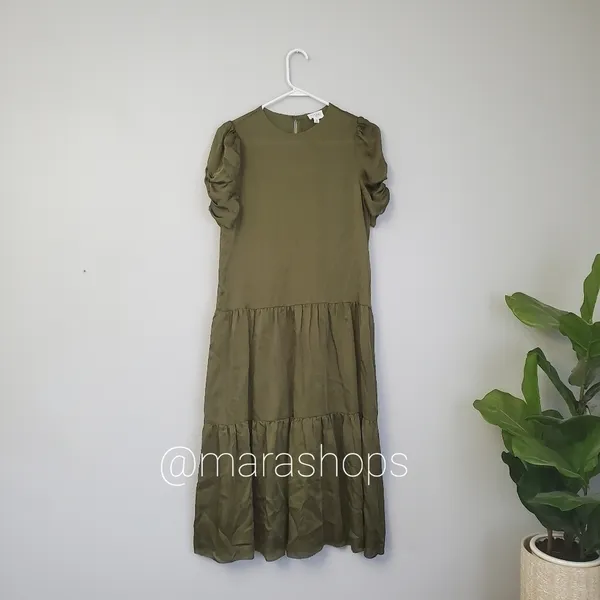Cami NYC green Winona midi dress - Image 3