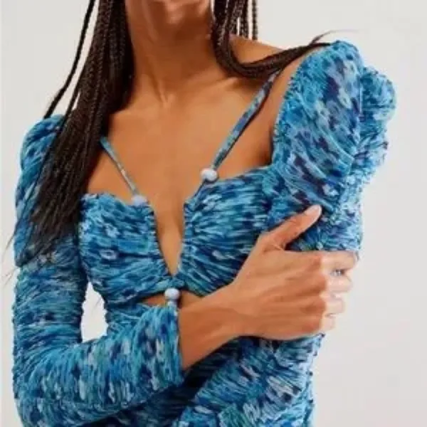 Free People X Sabina Musayev Allison Dress Medium‎ NWT - Image 5