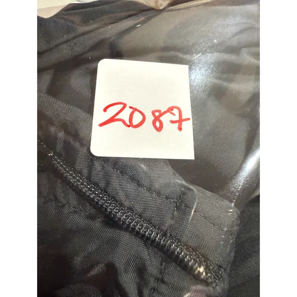 Vintage Nike Nylon Track Pants Womens Large Black Windbreaker Joggers F11102TSU‎ - Image 9
