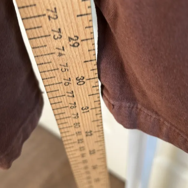 Aritzia Wilfred Wide Leg Brown Trousers Size 6 A23 - Image 10