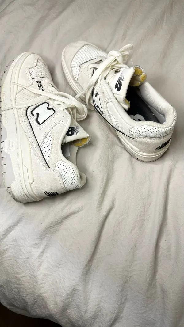 Unisex New Balance 550 PRB White Reflection size Women 7 - Men’s 5.5 - Image 5