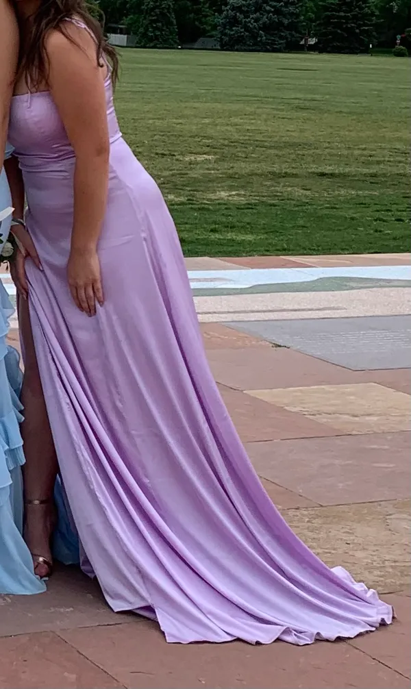 Alamour Prom Dress Lilac - Image 6