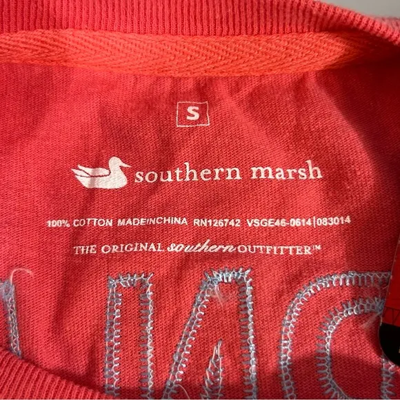 Southern Marsh Original Rebecca Jersey Strawberry Fizz With Blue Seersucker‎ NWT - Image 9