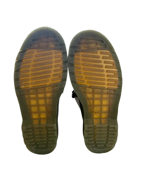 Dr Martens Air Cushioned 1460 8 Hole Green Leather Combat Ankle Boots Womens 7 - Image 7