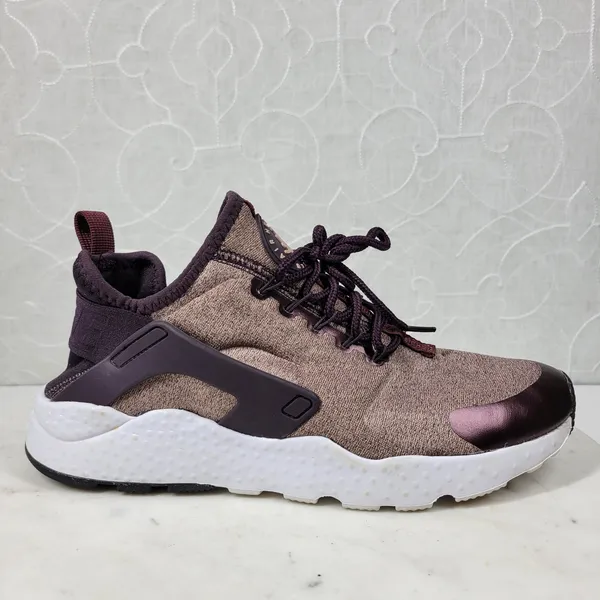 Nike Air Huarache Sneakers Women 8 Port Wine Ultra Running Shoes Activewear - Image 6
