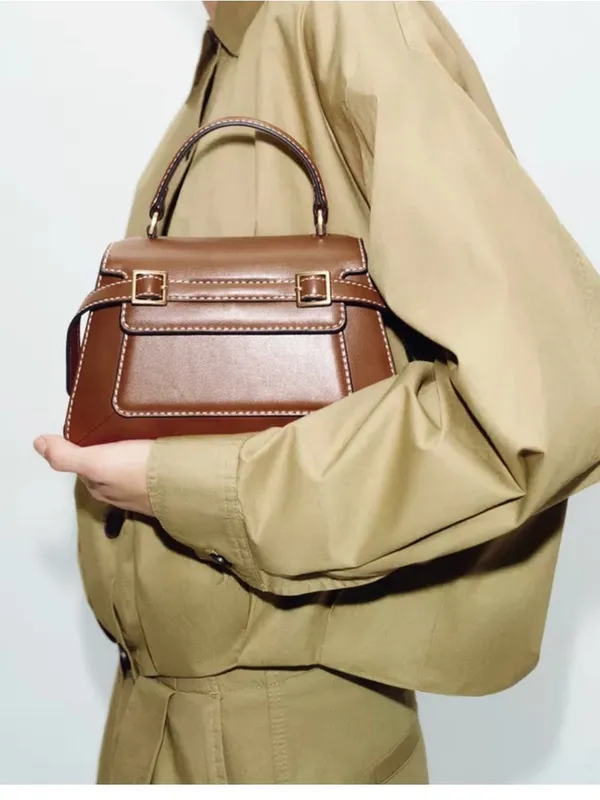 Zara‎ BUCKLE CITY BAG - Image 2