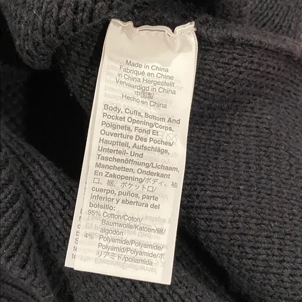 J.Crew: V-neck Cardigan Sweater Black size Medium - Image 11