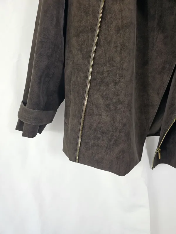 DISSH Oakland oversized jacket in chocolate size 6 - Image 7