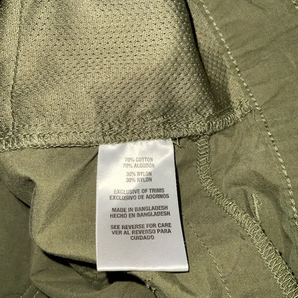 Woolrich Capri Hiking‎ Pants Size 8 Olive Green - Image 5