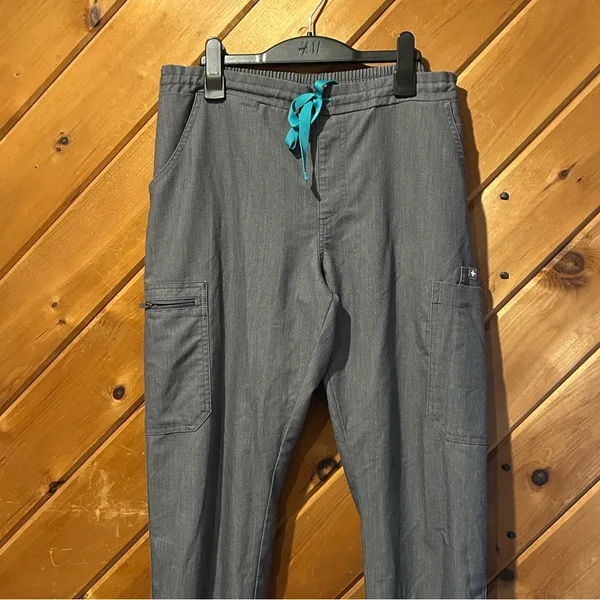 Figs High Waisted Yola Skinny Scrub Pants in graphite gray - Image 6