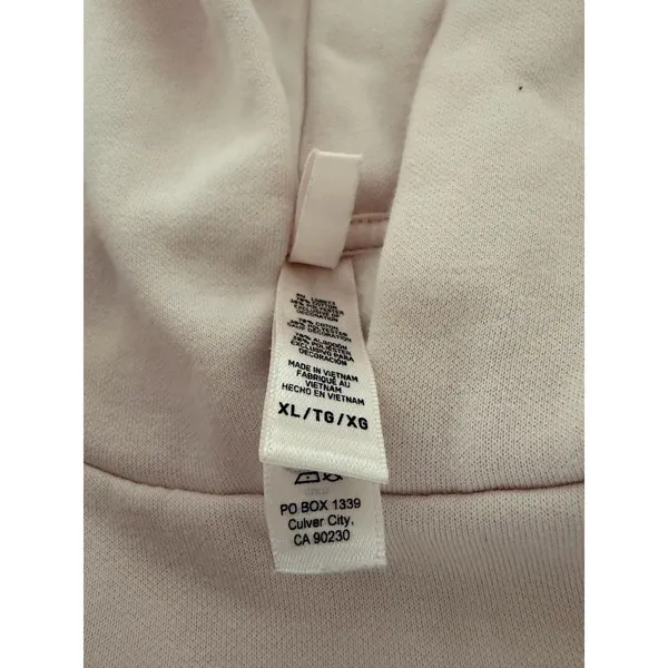SKIMS Light Pink Hoodie Sweatshirt XL - Image 4
