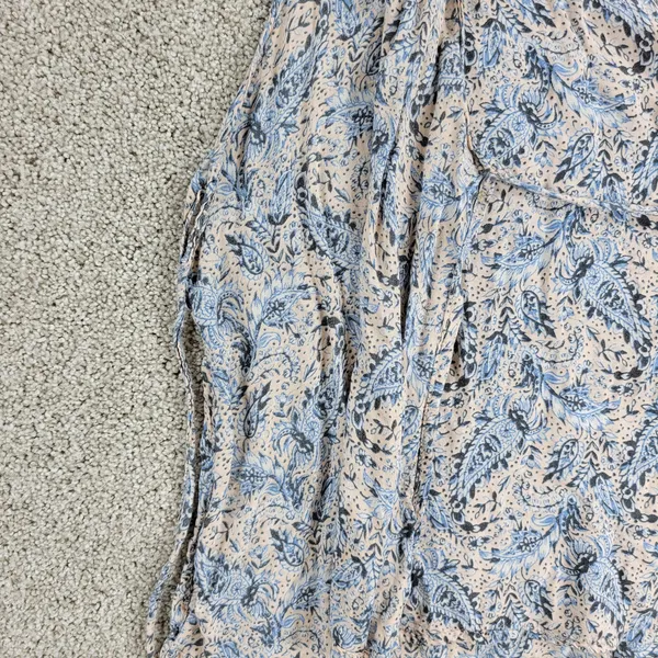 Don't Ask Why Tank Top Womens S Paisley Side Tied Closure Boat Neck Sleeveless‎ - Image 7
