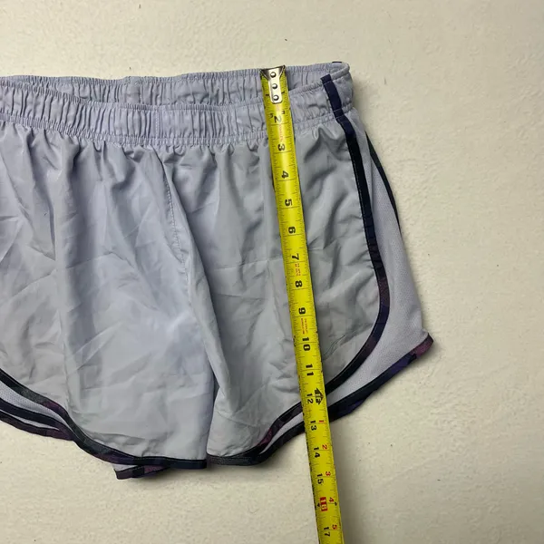 Nike Running Shorts Womens XL Purple Gray Dri Fit Athletic Training Lightweight - Image 4