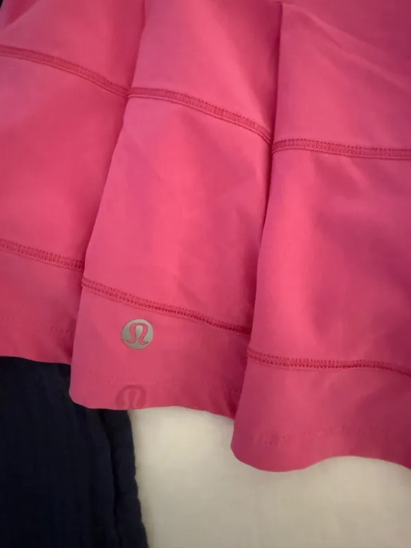 Lululemon Pace Rival Skirt Pink Size 2 - Image 3