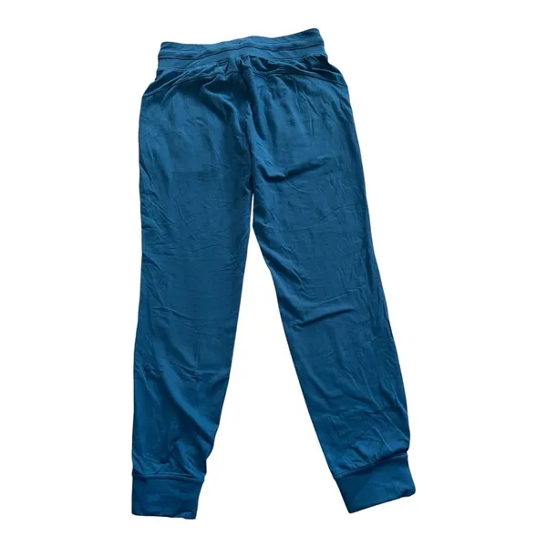 Lululemon Ready to Rulu Joggers Size 8 Teal Blue Drawstring Pants 28” - Image 4