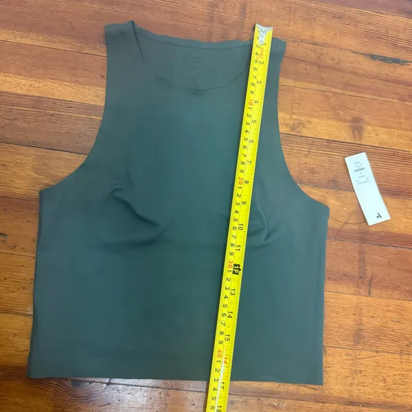 Francesca's Collections Forest Green Crewneck Tank - Image 7