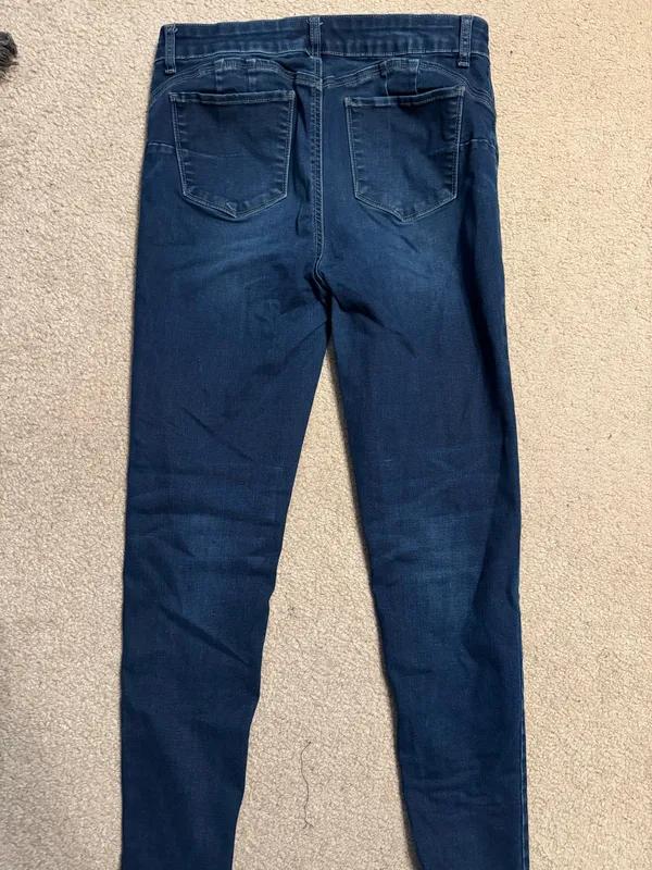 Dark wash jeans Blue Size 30 - Image 2