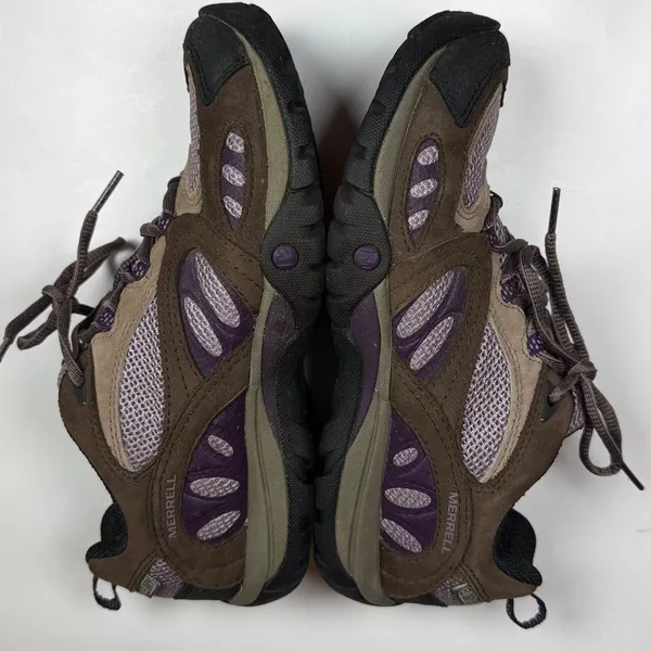 Merrell Women’s Azura Hiking Waterproof Shoe in Chocolate Brown S-466 Sz 7.5 - Image 4