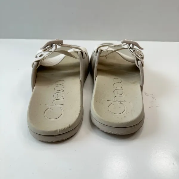 Chaco Z/Cloud Sandals Slides Adjustable Straps Beige Casual‎ Comfort Womens W6 - Image 5