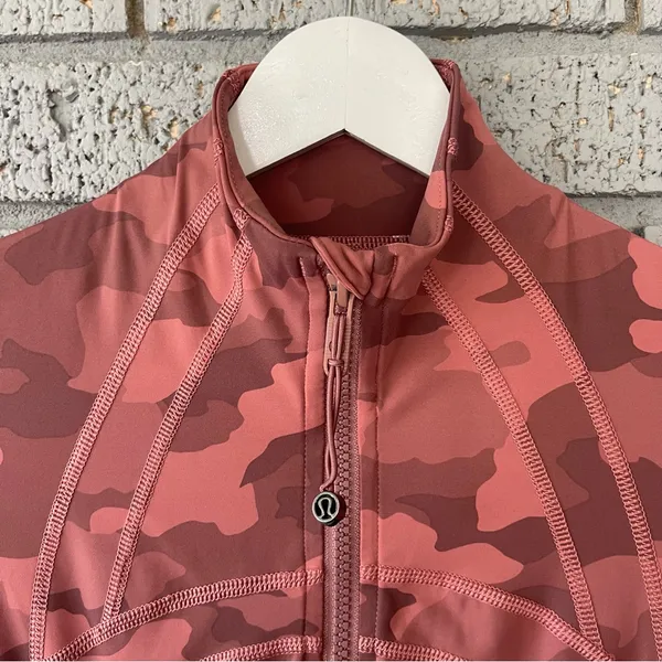 Lululemon Define Jacket Heritage 365 Camo Brier Rose Multi Pink Size 0 - Image 5