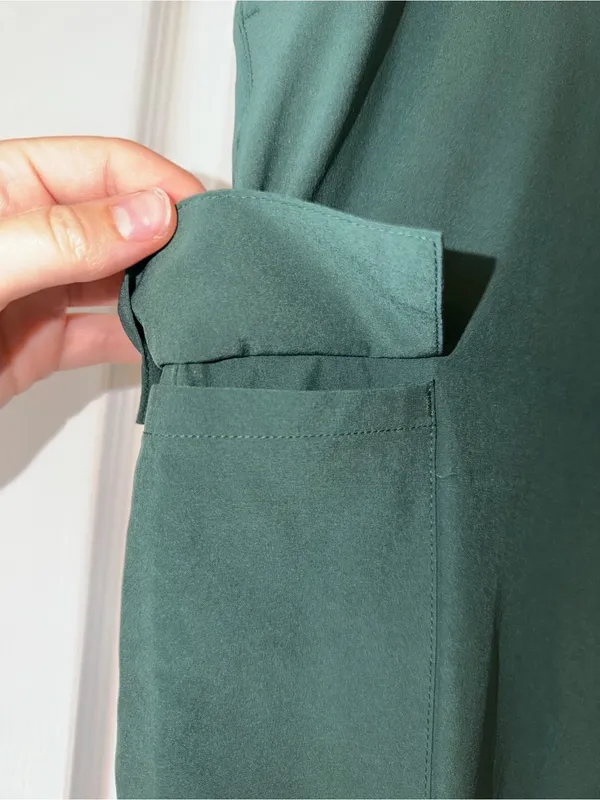 Women's Dark Green Cargo Jogger Pants/ scrub pants - Image 5