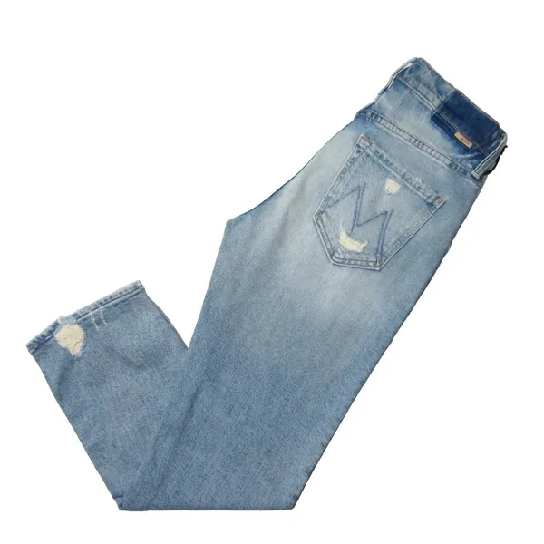 NWT Mother Superior Tomcat in True Confessions High Rise Destroyed Jeans 26 - Image 10