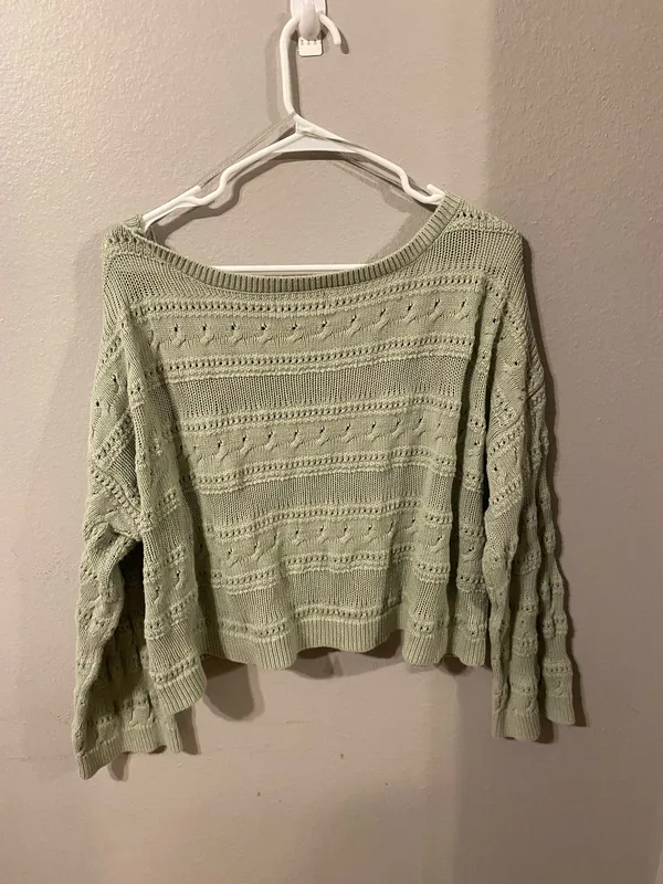 Sweater Hollister Knit Cropped - Image 2