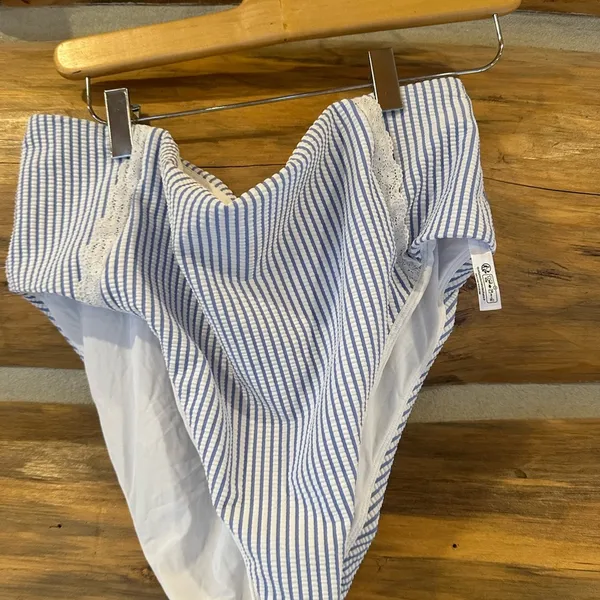By Anthropologie Striped Bikini Bottom - Image 4