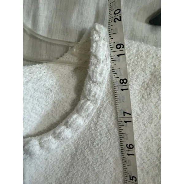 NWT J.Crew Odette Lady Jacket Cardigan Womens M White Gold Button Boucle - Image 11