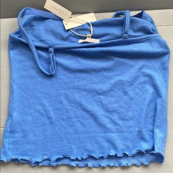 Z Supply Mia blue cami tank top NWT - Image 3