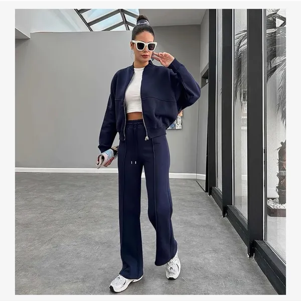 NEW Tracksuit Set Full Zip Jacket & Jogging Pants Sports Sweatsuit M - Image 7