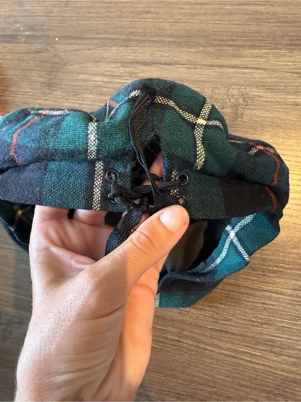 Coach 1950s–60s Vintage London Hat & Cap Co Montreal Tartan Plaid Beret Tam Large - Image 5