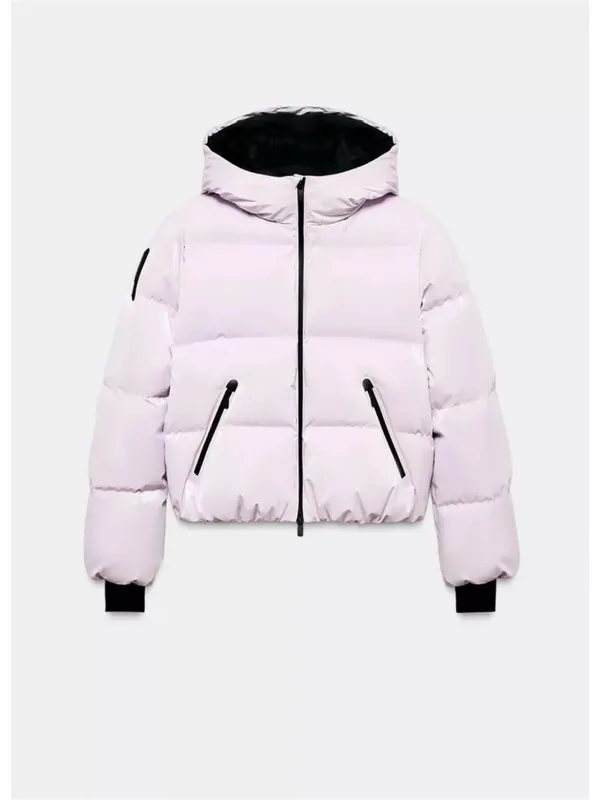 Zara 80% DOWN 20% FEATHER WATER RESISTANT WINDPROOF PUFFER ANORAK‎ RECCO® - Image 5