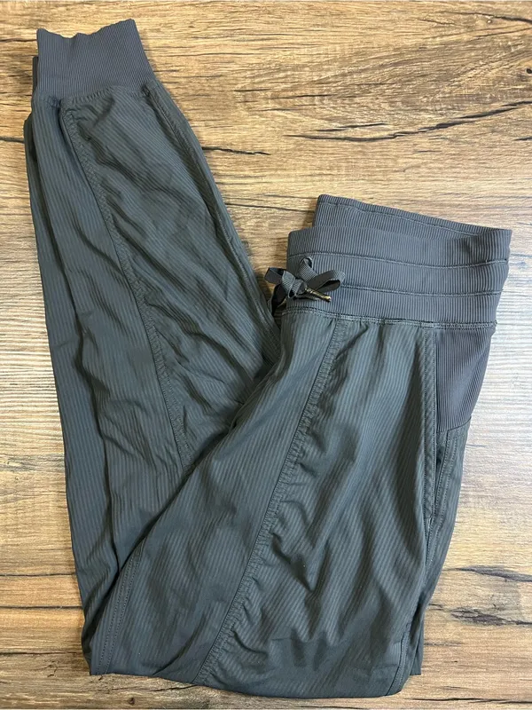 Lululemon Dance Studio Mid-Rise Jogger Full Length Oil Grey Size 0 - Image 2