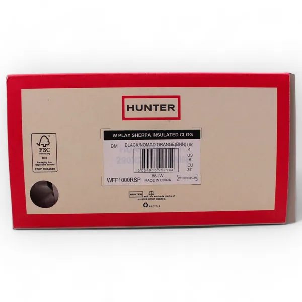 Hunter Play Sherpa Insulated Clogs Women 6 NIB - Image 12