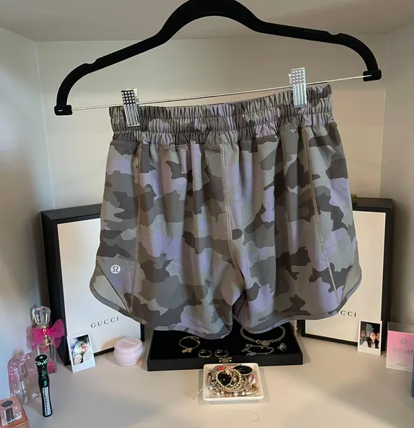 Lululemon Camo Hotty Hot Shorts - Image 2