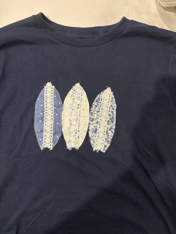 Cute summer baby tee Blue Size XS - Image 2
