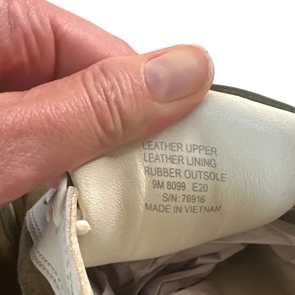 Tory Burch Retro Olive Suede Trainers Sneakers Size 9‎ - Image 6