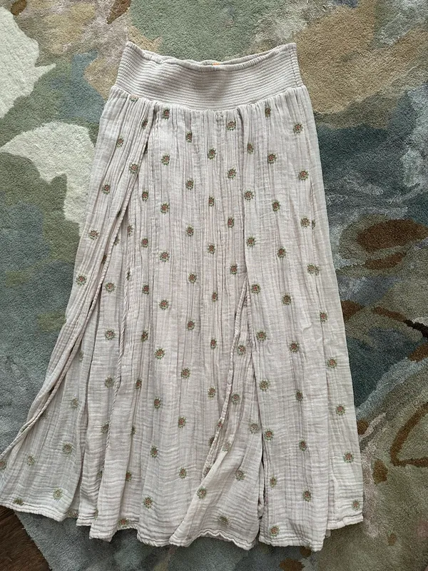 Free People Printed Skirt - Image 9