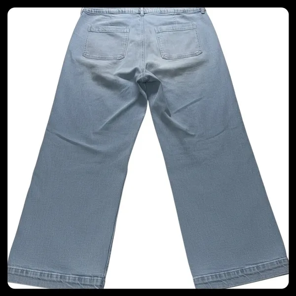 Old Navy Sky-Hi Wide Leg Jeans Womens 20 Light Wash Extra High Rise Denim - Image 6
