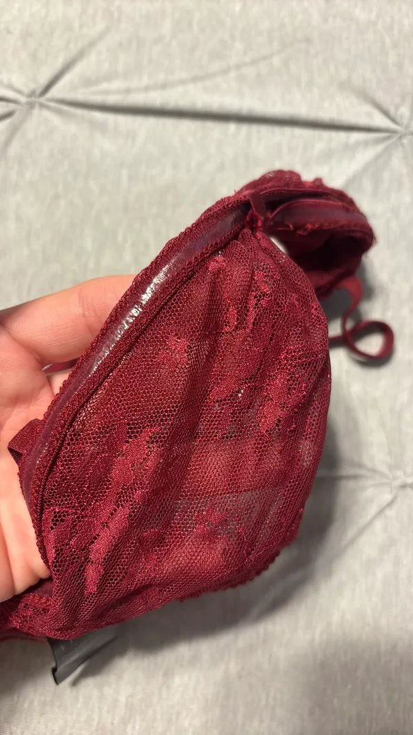 Lioness Top - red/burgundy linen - Image 5