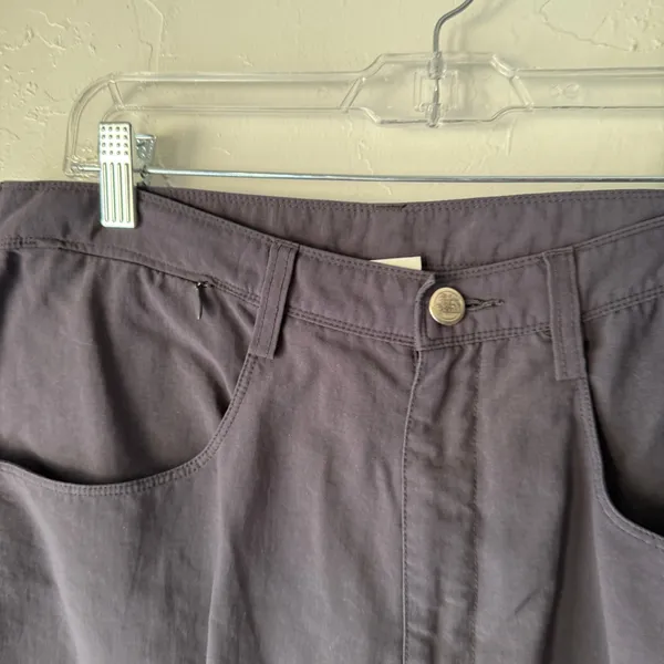The North Face Women’s Nylon‎ Hiking Pants Size 14 Black Outdoor Lightweight - Image 4