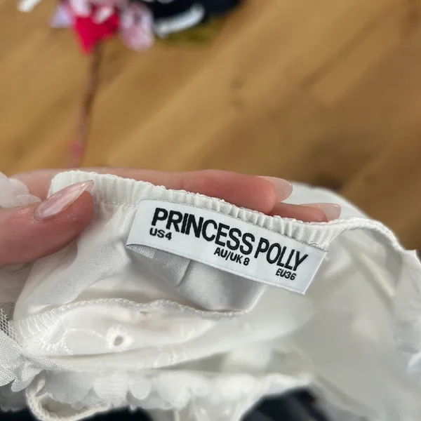white princess polly top - Image 2
