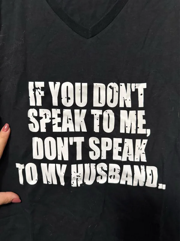 If you don’t speak to me funny short sleeve - Image 2