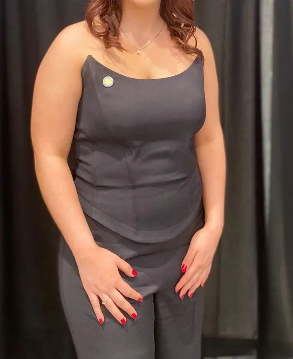 Black Sleeveless Pantsuit Lulus  - Image 2