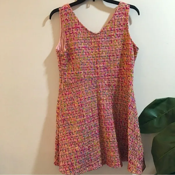 GORGEOUS 2‎ piece Tweed Flare out dress with short jacket - Image 10