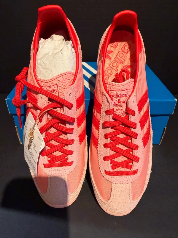 Women’s Adidas SL 72 OG “Strawberries” size 7W - Image 3